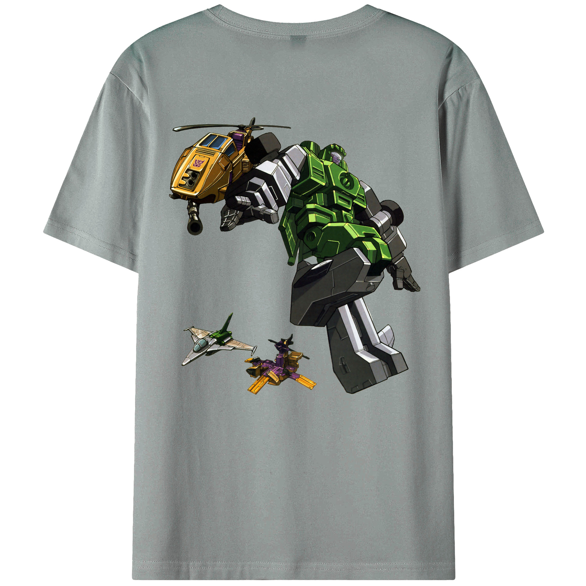 （画像用）  綿100％ メンズ半袖Tシャツ（バックプリント） 通気性